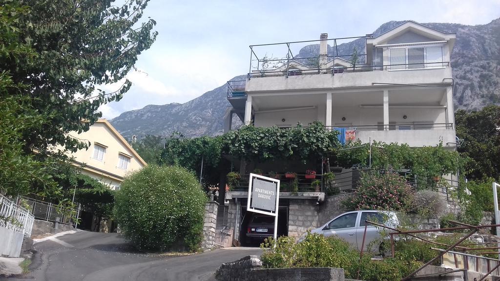 Apartments Dakovic Kotor Exterior foto